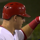 Illustration for article titled Mike Trout Somehow Touches Adrian Beltres Head With No Resistance